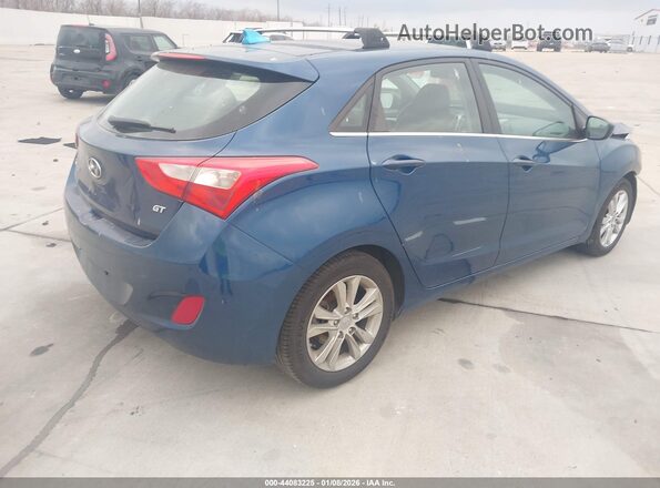 KMHD35LH2GU268151 2016 HYUNDAI ELANTRA GT Blue Tył prawy