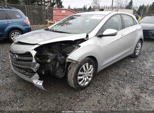 KMHD35LH7GU271384 2016 HYUNDAI ELANTRA GT Серебряный Передняя левая четверть