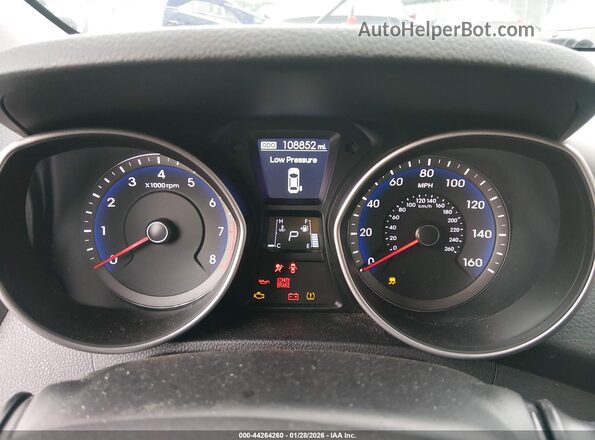 KMHD35LH7GU271384 2016 HYUNDAI ELANTRA GT Серебряный Вид задних сидений