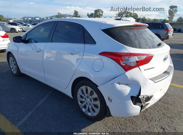 KMHD35LH9GU274643 2016 HYUNDAI ELANTRA GT White Widok zestawu wskaźników