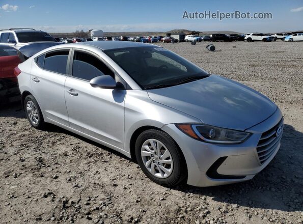 KMHD74LF3HU083489 2017 HYUNDAI ELANTRA Silver 