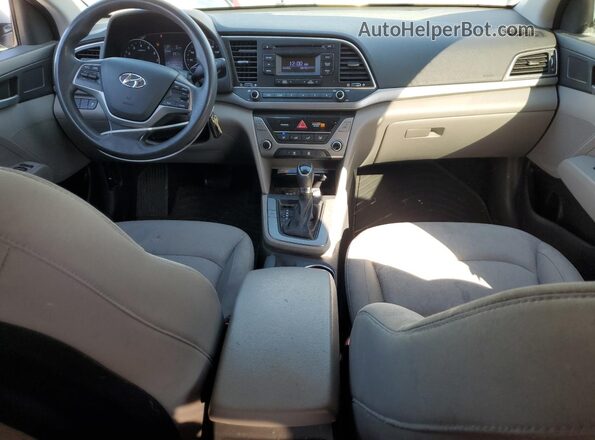 KMHD74LF3HU083489 2017 HYUNDAI ELANTRA Silver 