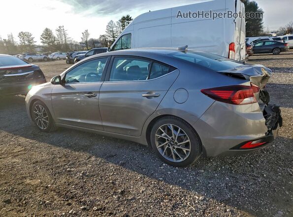 KMHD84LF7LU948695 2020 HYUNDAI ELANTRA Silver Հետևի ձախ