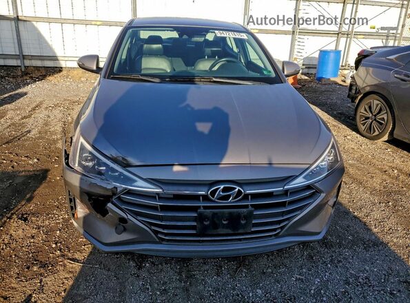 KMHD84LF7LU948695 2020 HYUNDAI ELANTRA Silver Դիմացի տեսք