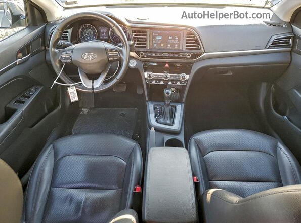 KMHD84LF7LU948695 2020 HYUNDAI ELANTRA Silver Առջևի վահանակի տեսք