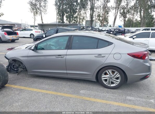 KMHD84LF8LU074180 2020 HYUNDAI ELANTRA Gray Панорамний вид салону 360°