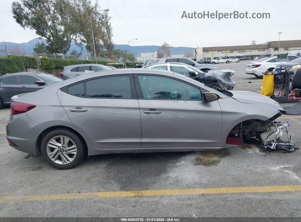 KMHD84LF8LU074180 2020 HYUNDAI ELANTRA Gray Вид задньої частини салону