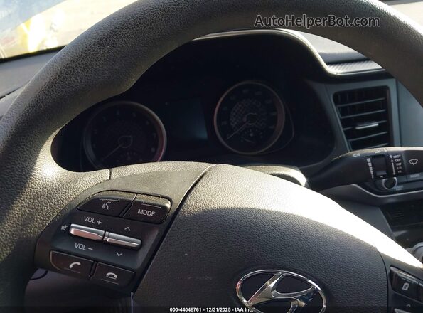 KMHD84LFXLU043996 2020 HYUNDAI ELANTRA Silver Հետևի նստատեղերի տեսք