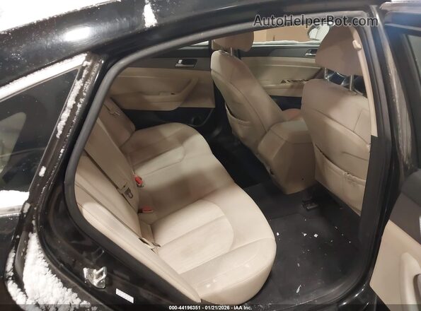 KMHE24L14HA050283 2017 HYUNDAI SONATA HYBRID Black VIN sticker view