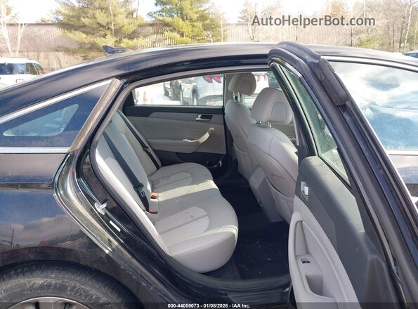 KMHE24L1XHA044231 2017 HYUNDAI SONATA HYBRID Черный 