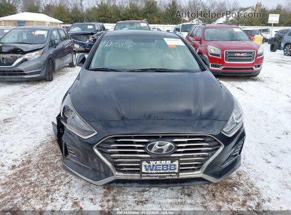 KMHE24L31KA088207 2019 HYUNDAI SONATA HYBRID Black Vista del cuadro de instrumentos