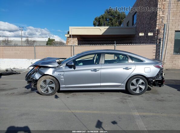 KMHE34L17GA031402 2016 HYUNDAI SONATA HYBRID Silver 