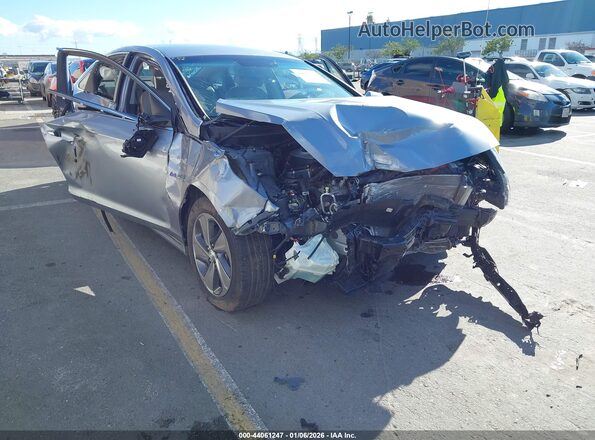 KMHE34L17GA031402 2016 HYUNDAI SONATA HYBRID Silver 