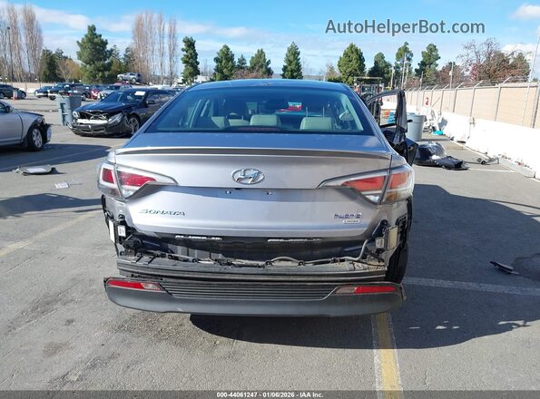 KMHE34L17GA031402 2016 HYUNDAI SONATA HYBRID Silver 