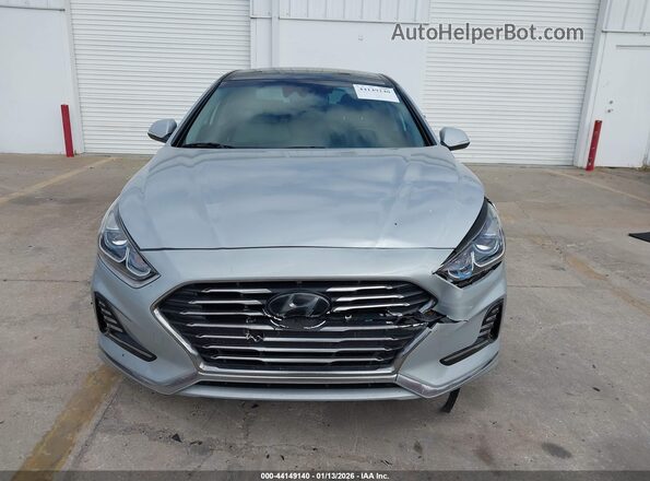 KMHE34L39KA092275 2019 HYUNDAI SONATA HYBRID Silver ხელსაწყოთა პანელის ხედი