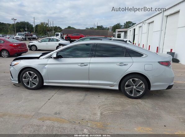 KMHE34L39KA092275 2019 HYUNDAI SONATA HYBRID Silver სალონის 360-გრადუსიანი ხედი