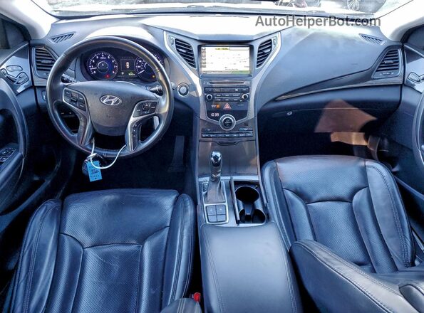 KMHFG4JG0HA577489 2017 HYUNDAI AZERA Black Vista del salpicadero