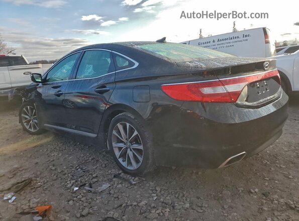 KMHFG4JG7HA577490 2017 HYUNDAI AZERA Black Trasero izquierdo