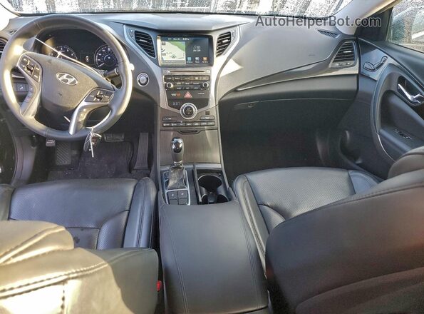 KMHFG4JG7HA577490 2017 HYUNDAI AZERA Black Vista del salpicadero