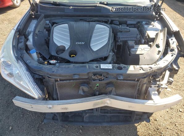 KMHFG4JG8GA507253 2016 HYUNDAI AZERA Silver Widok wnętrza z tyłu