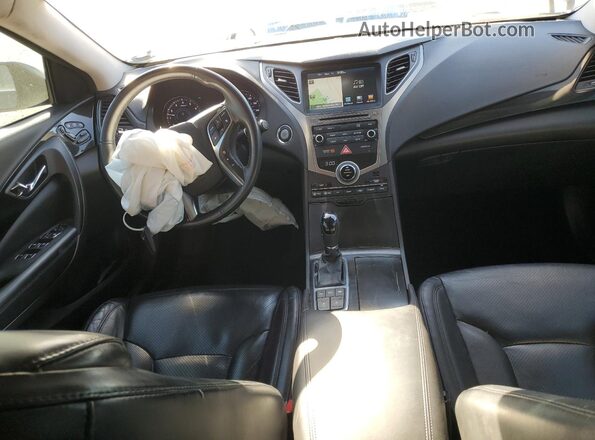 KMHFH4JG2HA590743 2017 HYUNDAI AZERA Black Vista del salpicadero
