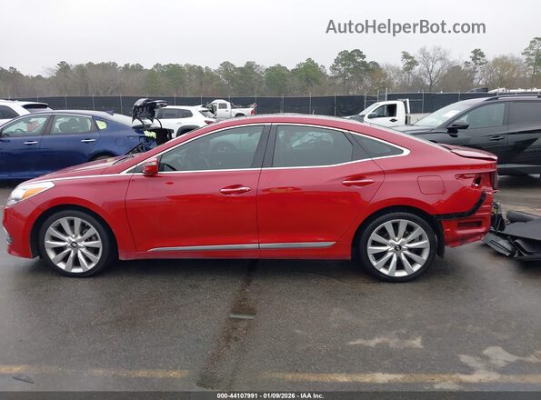 KMHFH4JG3GA520067 2016 HYUNDAI AZERA Красный 