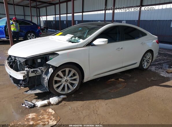 KMHFH4JG3HA586233 2017 HYUNDAI AZERA White 