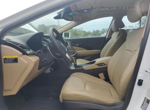 KMHFH4JG5HA582006 2017 HYUNDAI AZERA White Vista interior delantera