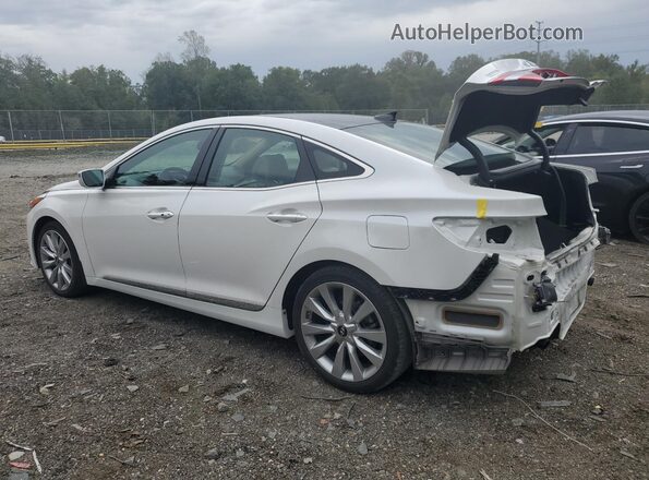 KMHFH4JG5HA582006 2017 HYUNDAI AZERA White Trasero izquierdo
