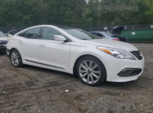 KMHFH4JG5HA582006 2017 HYUNDAI AZERA White Delantero derecho