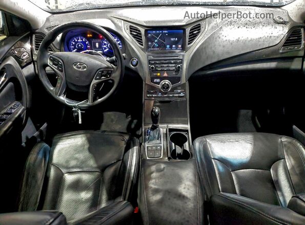 KMHFH4JGXHA577657 2017 HYUNDAI AZERA Silver Вид панелі приладів