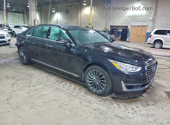 KMHG34JA2JU049050 2018 GENESIS G90 Black Przód prawy