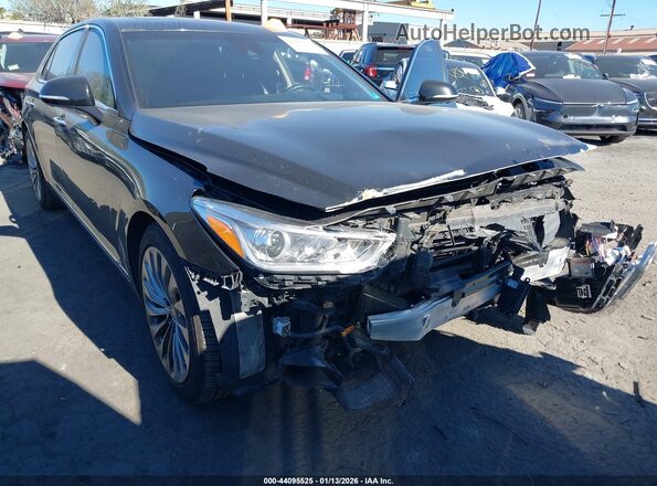 KMHG34JA3HU027472 2017 GENESIS G90 Black 