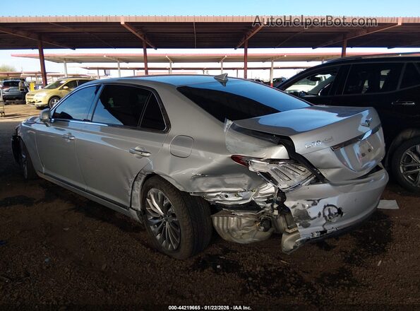 KMHG34JAXKU050626 2019 GENESIS G90 Серебряный Вид спереди