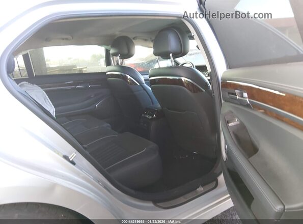 KMHG34JAXKU050626 2019 GENESIS G90 Серебряный Вид наклейки с VIN-кодом
