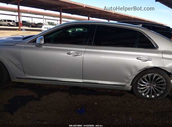 KMHG34JAXKU050626 2019 GENESIS G90 Серебряный Панорамный вид салона 360°