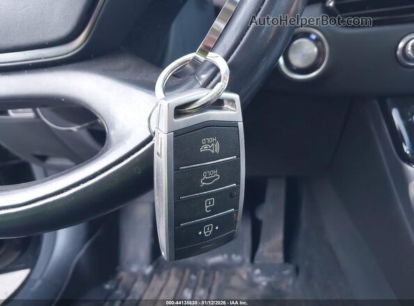 KMHG54JH2JU042252 2018 GENESIS G90 Black წინა პანელის ხედი
