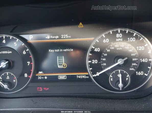 KMHG54JH2JU042252 2018 GENESIS G90 Black 
