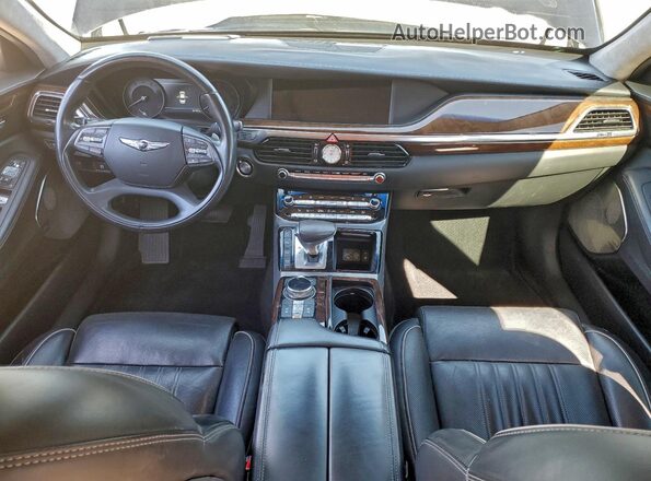 KMHG54JH2KU050398 2019 GENESIS G90 Черный Вид панели приборов
