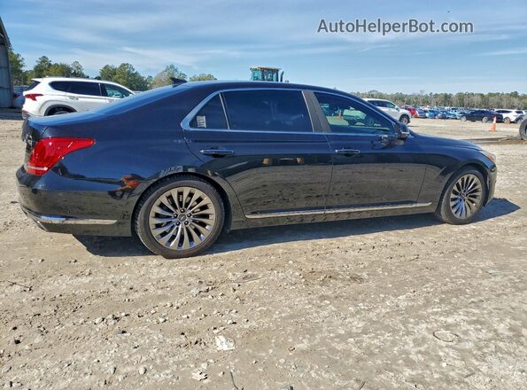 KMHG54JH2KU050398 2019 GENESIS G90 Черный Задняя правая четверть