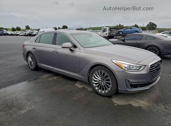 KMHG54JH8JU044264 2018 GENESIS G90 Gray წინა მარჯვენა