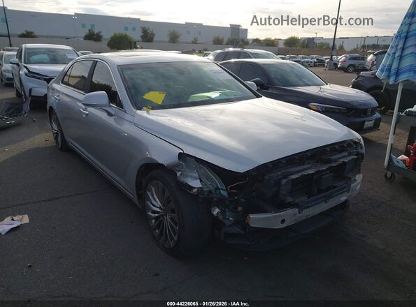 KMHG54JH8JU047360 2018 GENESIS G90 Silver Widok wnętrza 360 stopni