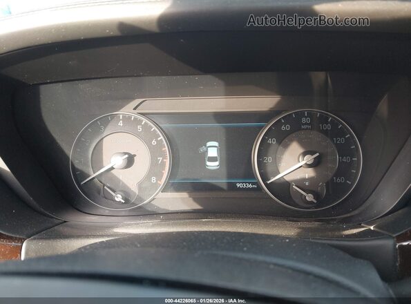 KMHG54JH8JU047360 2018 GENESIS G90 Silver Widok tylnych siedzeń