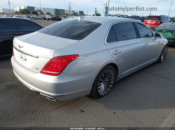 KMHG54JH8JU047360 2018 GENESIS G90 Silver Tył prawy