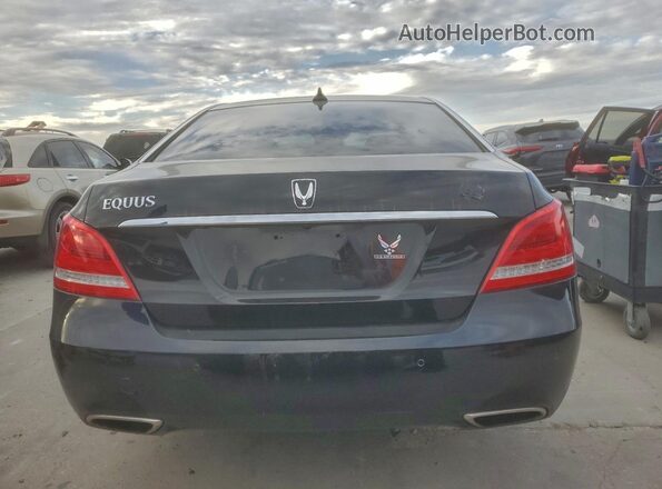 KMHGH4JH3GU101115 2016 HYUNDAI EQUUS Черный Вид сзади