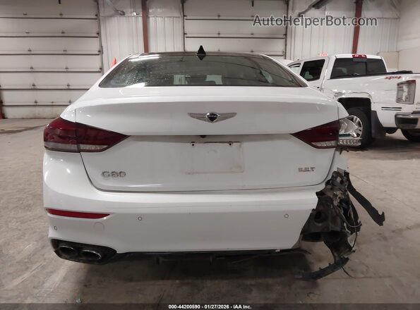 KMHGN4JB6JU227142 2018 GENESIS G80 White 