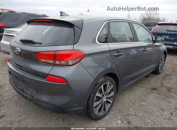 KMHH35LE0JU016087 2018 HYUNDAI ELANTRA GT Gray 