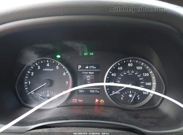 KMHH35LE1JU066609 2018 HYUNDAI ELANTRA GT Серый Вид задних сидений
