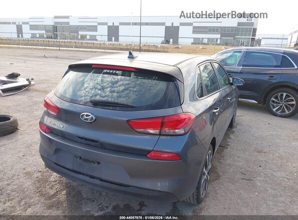 KMHH35LE1JU066609 2018 HYUNDAI ELANTRA GT Серый Задняя правая четверть