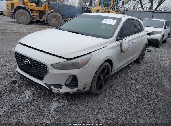 KMHH35LE2KU094727 2019 HYUNDAI ELANTRA GT White Передня ліва чверть
